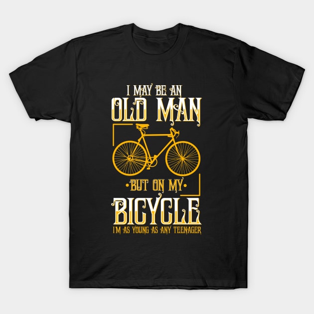 bicycle ride vector T-Shirt by bamsparkyu